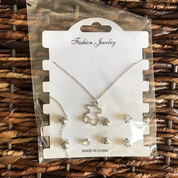 Other - $5 Each/3 For $12 NWT Girls Teddy Bear Jewelry Set